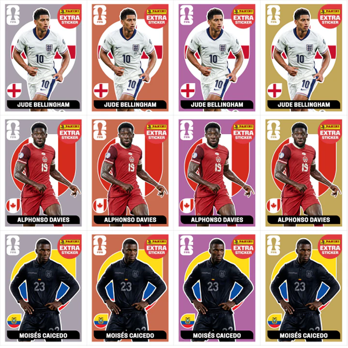 Figurinhas Legends Copa 2026 para Imprimir (PDF) | Extra Sticker 3