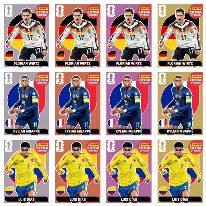 Figurinhas Legends Copa 2026 para Imprimir (PDF) | Extra Sticker 4