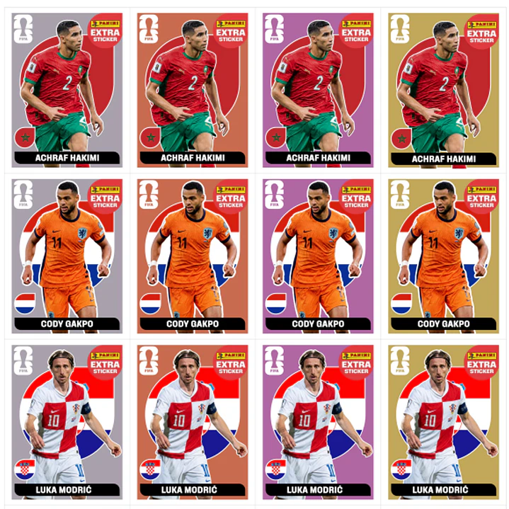 Figurinhas Legends Copa 2026 para Imprimir (PDF) | Extra Sticker 5