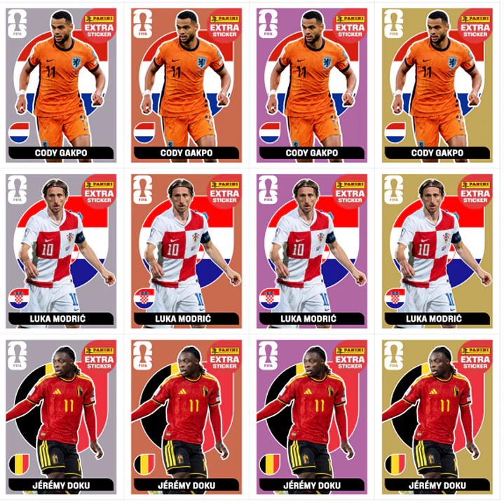 Figurinhas Legends Copa 2026 para Imprimir (PDF) | Extra Sticker 6