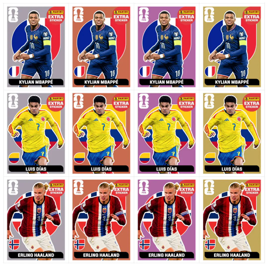 Figurinhas Legends Copa 2026 para Imprimir (PDF) | Extra Sticker 8