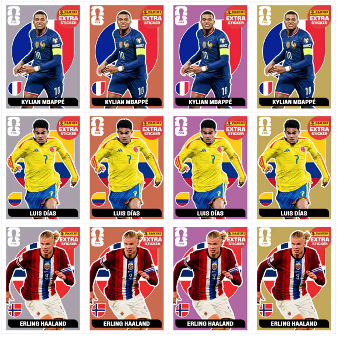 Figurinhas Legends Copa 2026 para Imprimir (PDF) | Extra Sticker 8