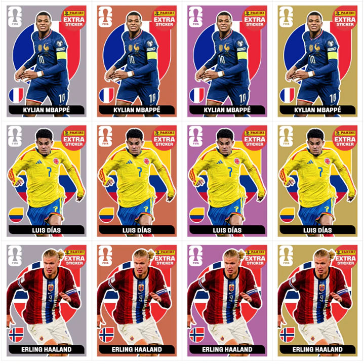 Figurinhas Legends Copa 2026 para Imprimir (PDF) | Extra Sticker 8