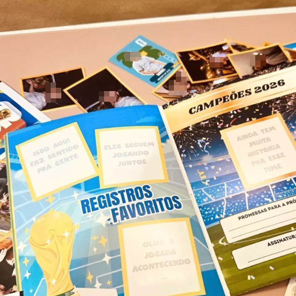 Arquivo Album Copa 2026 Casal Melhores Momentos Dia dos Namorados Editável  7