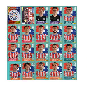 Figurinhas Paraguai Copa 2026 para Imprimir (PDF) | Seleção Completa
