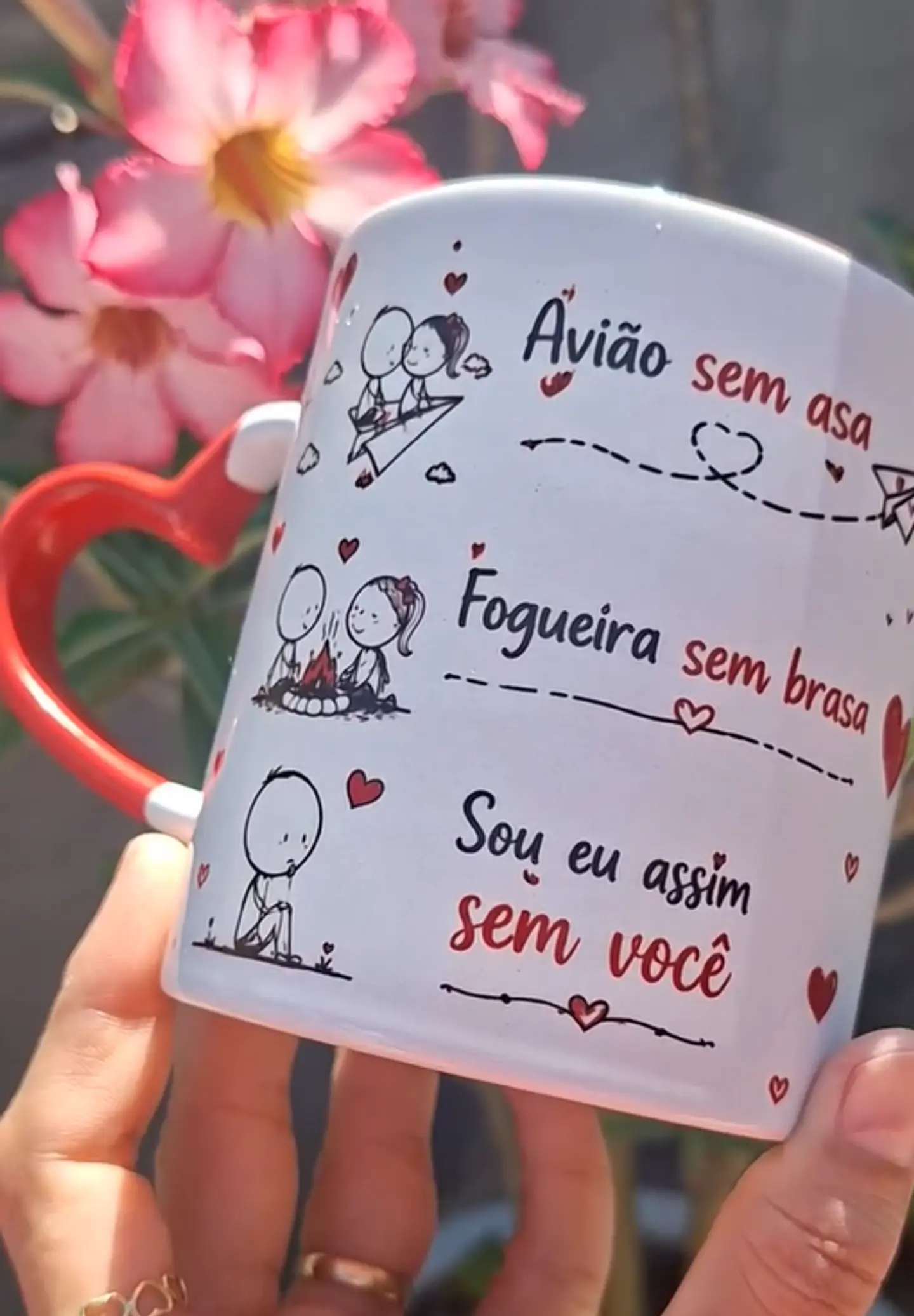 Arte Caneca Avião sem asa, Futebol sem bola, Fogueira sem brasa, Piu-Piu sem Frajola, Sou eu assim sem você, Sou eu assim sem você Arquivo em Pdf 1