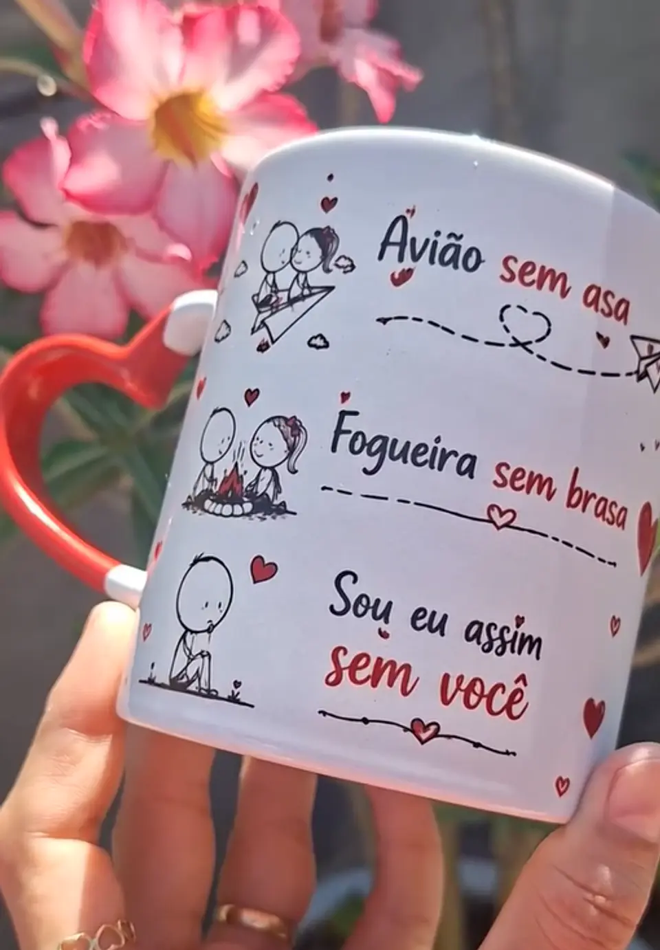 Arte Caneca Avião sem asa, Futebol sem bola, Fogueira sem brasa, Piu-Piu sem Frajola, Sou eu assim sem você, Sou eu assim sem você Arquivo em Pdf 1