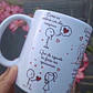 Arte Caneca Como eu poderia um dia imaginar, Que era o começo de um amor sem fim Arquivo em Pdf - Miniatura 1