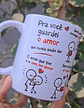 Arte Caneca Pra você guardei o amor que nunca soube dar, sentir sem conseguir provar Arquivo em Pdf - Thumbnail 1