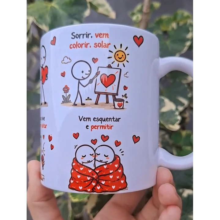 Arte Caneca Pra você guardei o amor que nunca soube dar, sentir sem conseguir provar Arquivo em Pdf 4