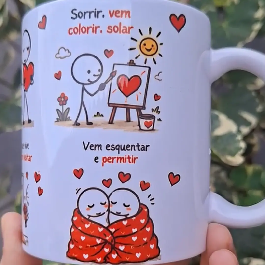 Arte Caneca Pra você guardei o amor que nunca soube dar, sentir sem conseguir provar Arquivo em Pdf 4