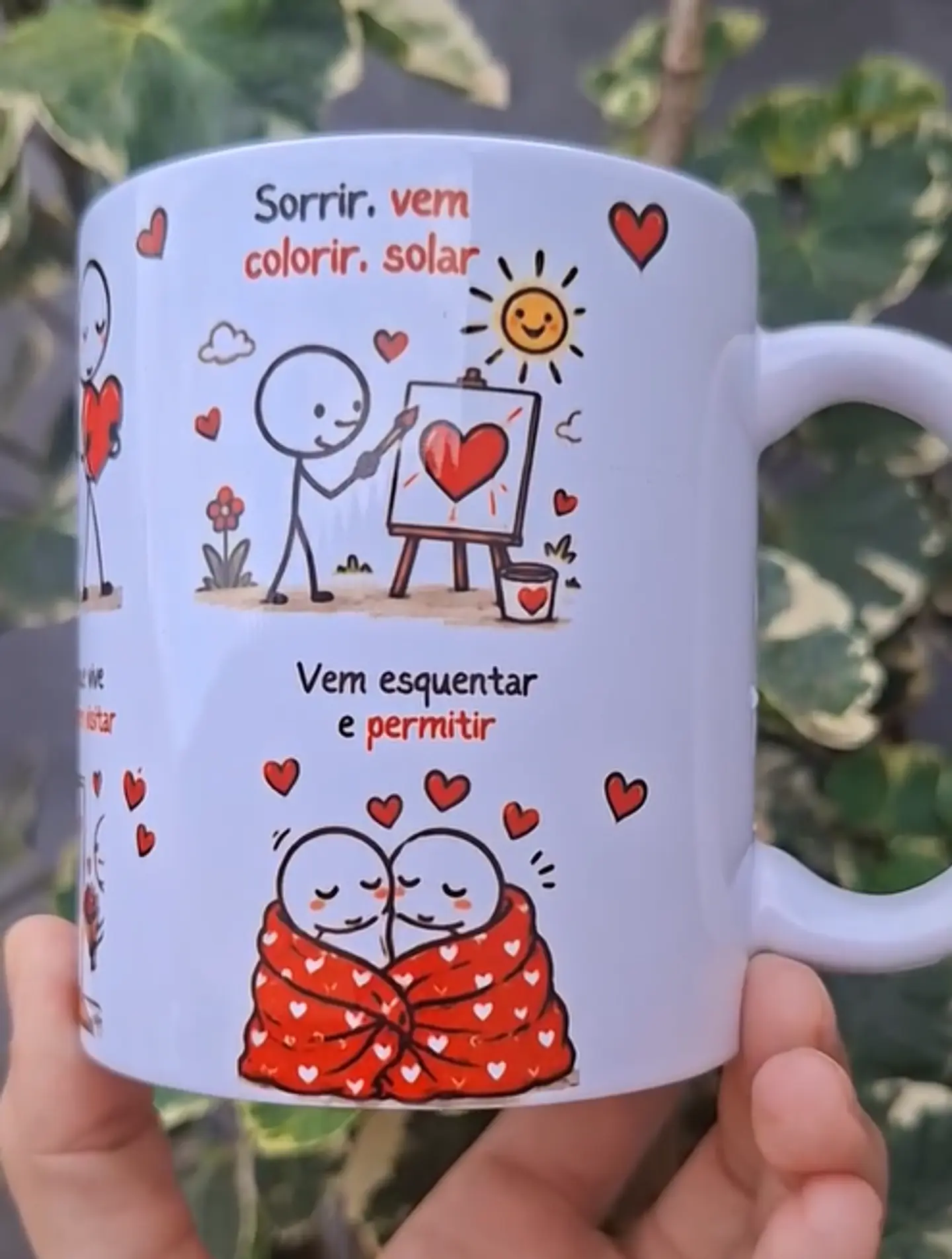 Arte Caneca Pra você guardei o amor que nunca soube dar, sentir sem conseguir provar Arquivo em Pdf 4