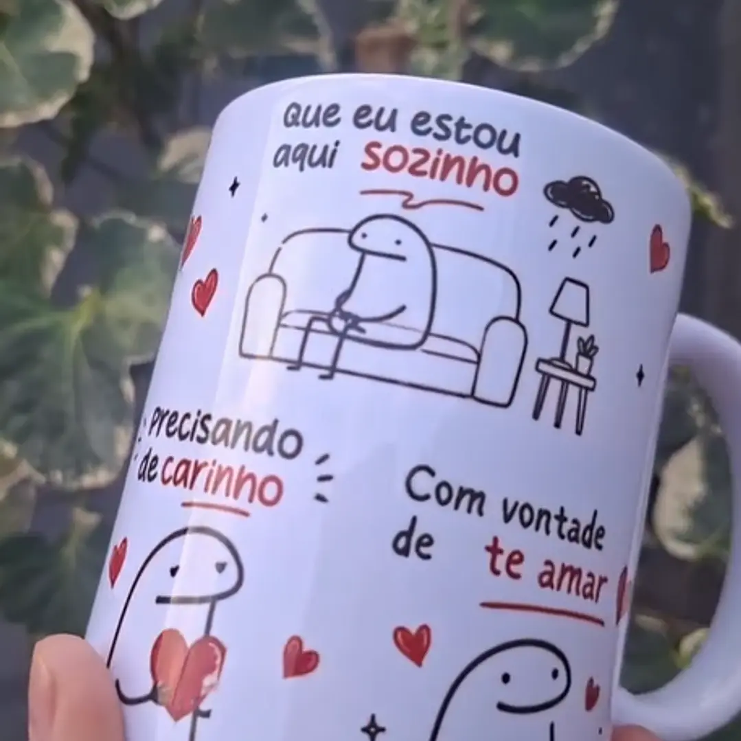 Arte Caneca Vem, quero amar seu corpo inteiro, namorar, sentir seu cheiro sem ter pressa de acabar Arquivo em Pdf  3