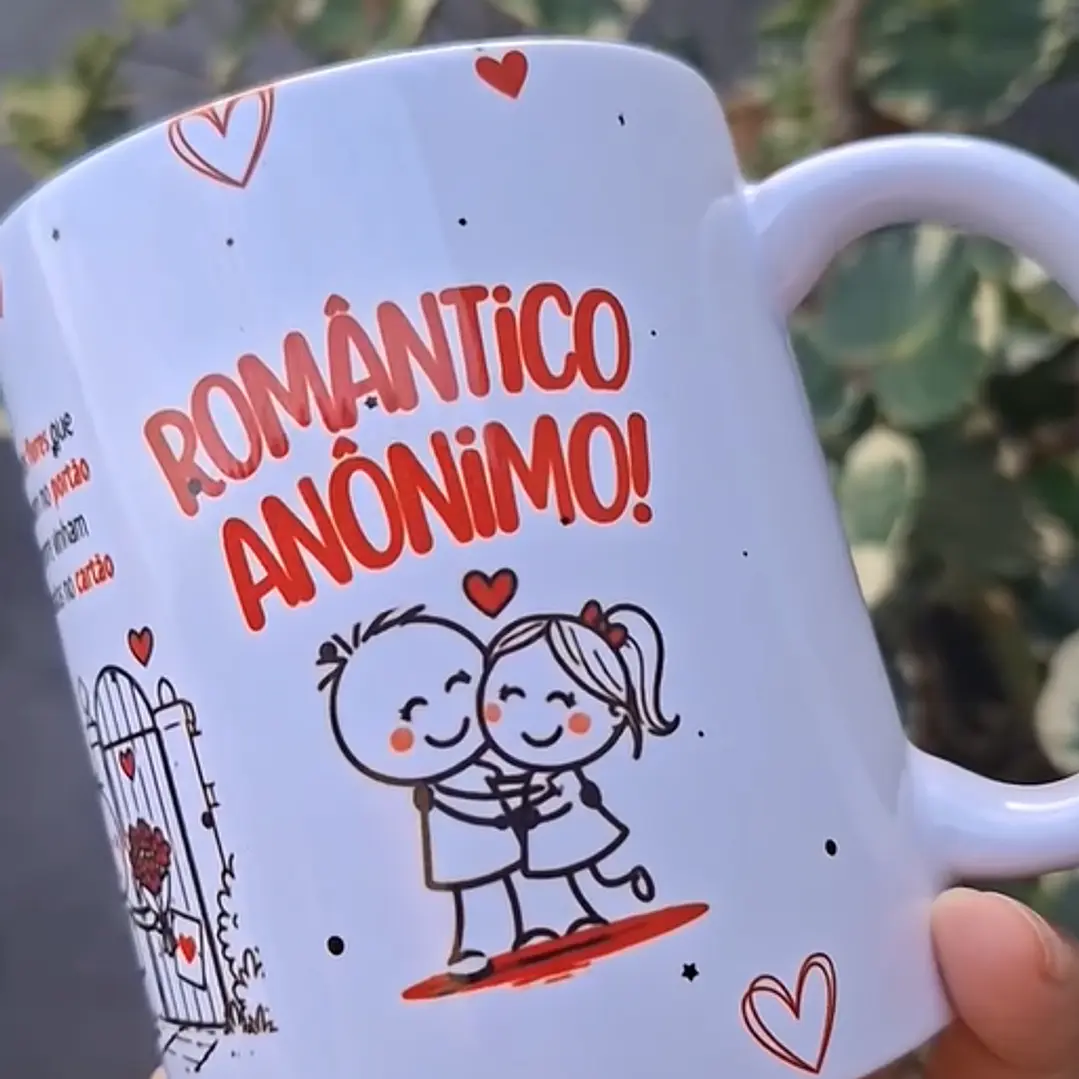 Arte Caneca Lembra daquele garoto que sentou do seu lado e te ofereceu no recreio um sanduíche amassado? Romântico anônimo! Arquivo em Pdf  5
