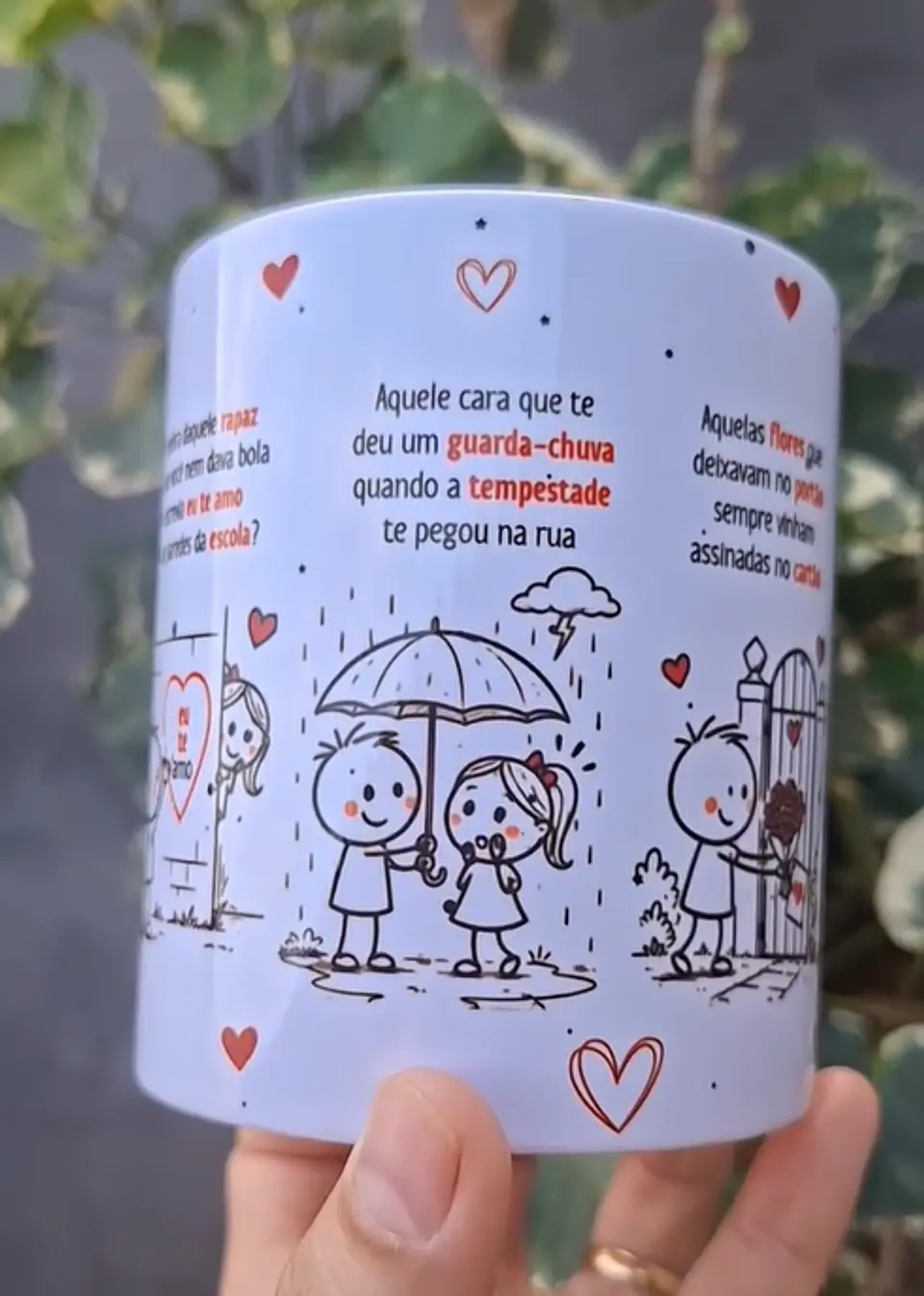 Arte Caneca Lembra daquele garoto que sentou do seu lado e te ofereceu no recreio um sanduíche amassado? Romântico anônimo! Arquivo em Pdf  3