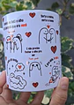 Arte Caneca Quando eu bati o olho, eu já percebi que era você, exatamente como um sonho - Sorte a nossa Arquivo em Pdf  - Miniatura 2