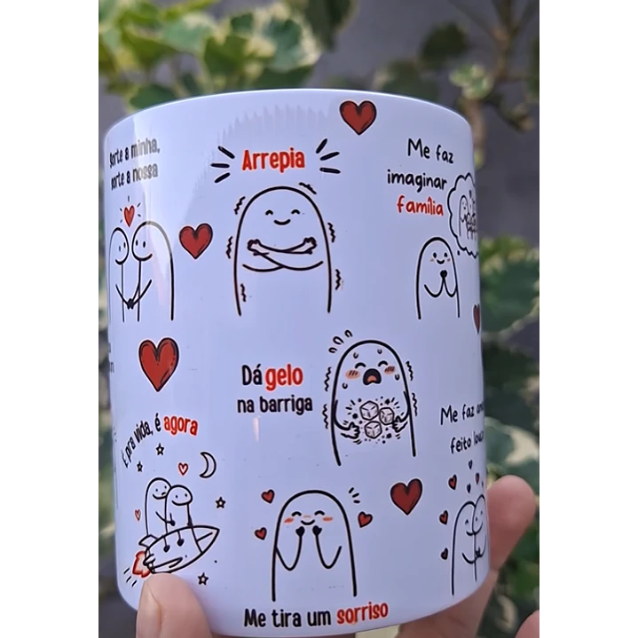 Arte Caneca Quando eu bati o olho, eu já percebi que era você, exatamente como um sonho - Sorte a nossa Arquivo em Pdf  4
