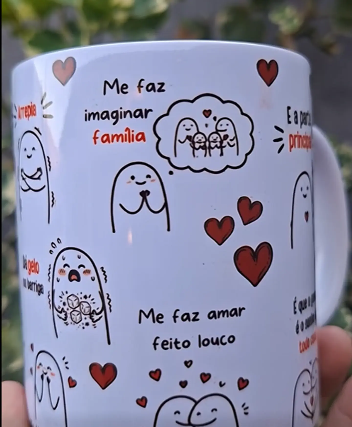 Arte Caneca Quando eu bati o olho, eu já percebi que era você, exatamente como um sonho - Sorte a nossa Arquivo em Pdf  5