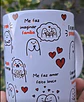 Arte Caneca Quando eu bati o olho, eu já percebi que era você, exatamente como um sonho - Sorte a nossa Arquivo em Pdf  - Miniatura 5