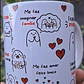 Arte Caneca Quando eu bati o olho, eu já percebi que era você, exatamente como um sonho - Sorte a nossa Arquivo em Pdf  - Miniatura 5
