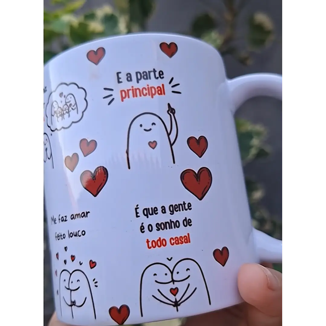 Arte Caneca Quando eu bati o olho, eu já percebi que era você, exatamente como um sonho - Sorte a nossa Arquivo em Pdf  6