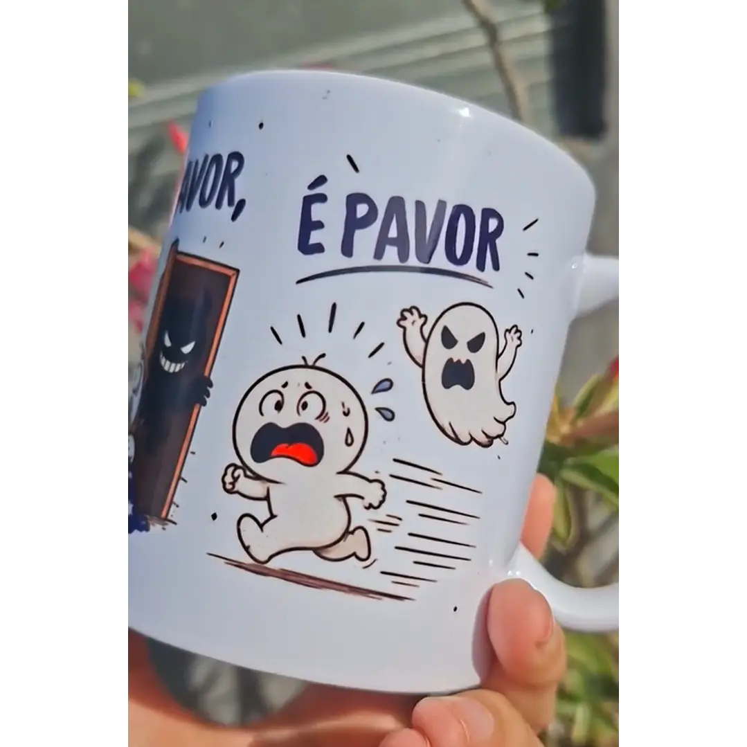 Arte Caneca Tá doido que eu vou fazer propaganda de você, isso não é medo de te perder, amor, é pavor, é pavor! - Jorge e Mateus Arquivo em Pdf 4