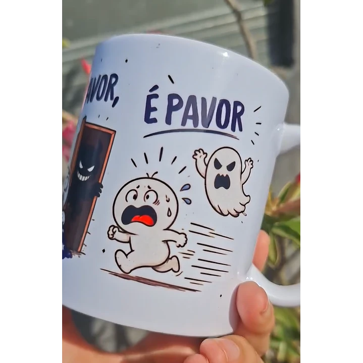 Arte Caneca Tá doido que eu vou fazer propaganda de você, isso não é medo de te perder, amor, é pavor, é pavor! - Jorge e Mateus Arquivo em Pdf 4
