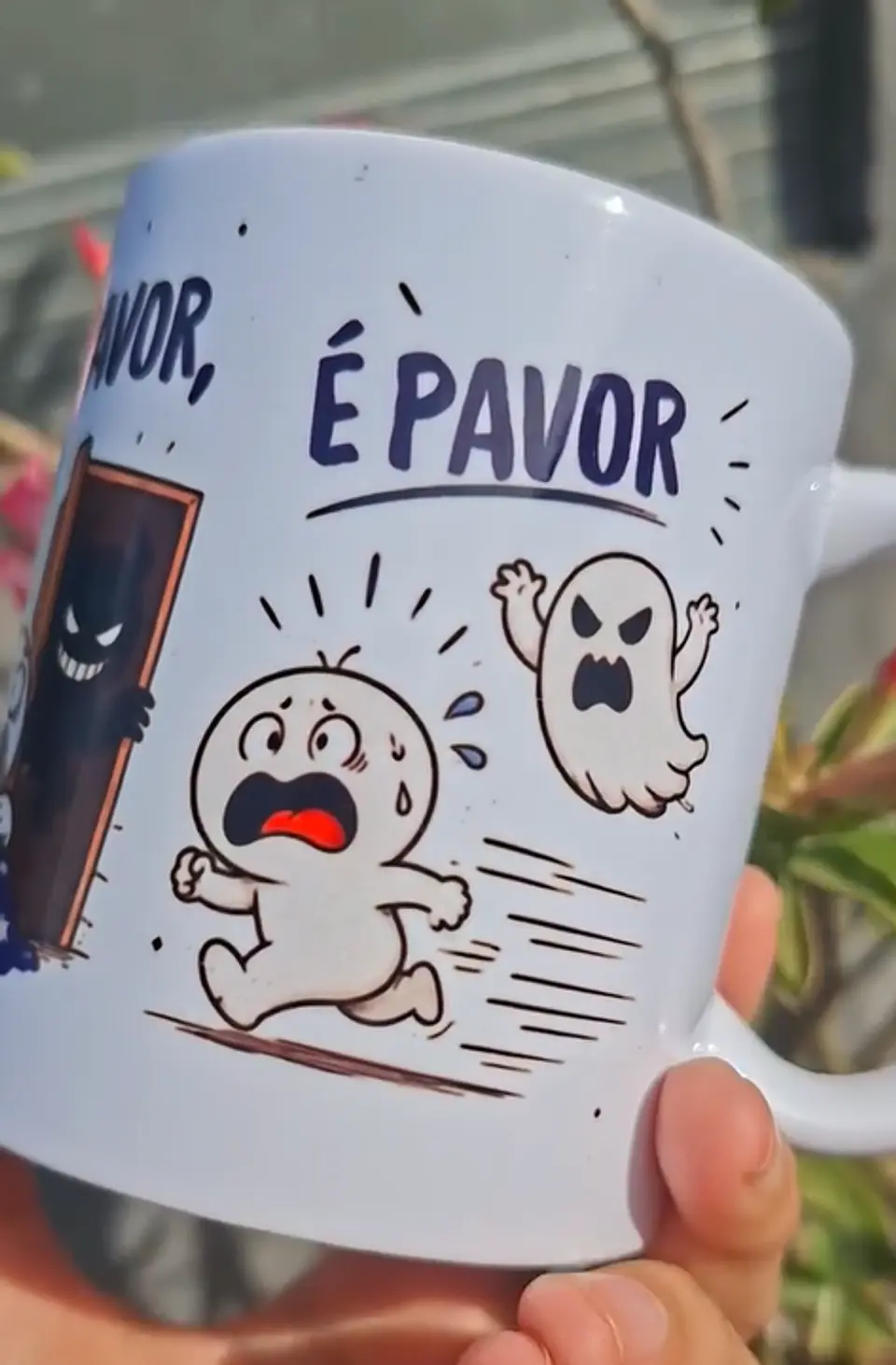 Arte Caneca Tá doido que eu vou fazer propaganda de você, isso não é medo de te perder, amor, é pavor, é pavor! - Jorge e Mateus Arquivo em Pdf 4