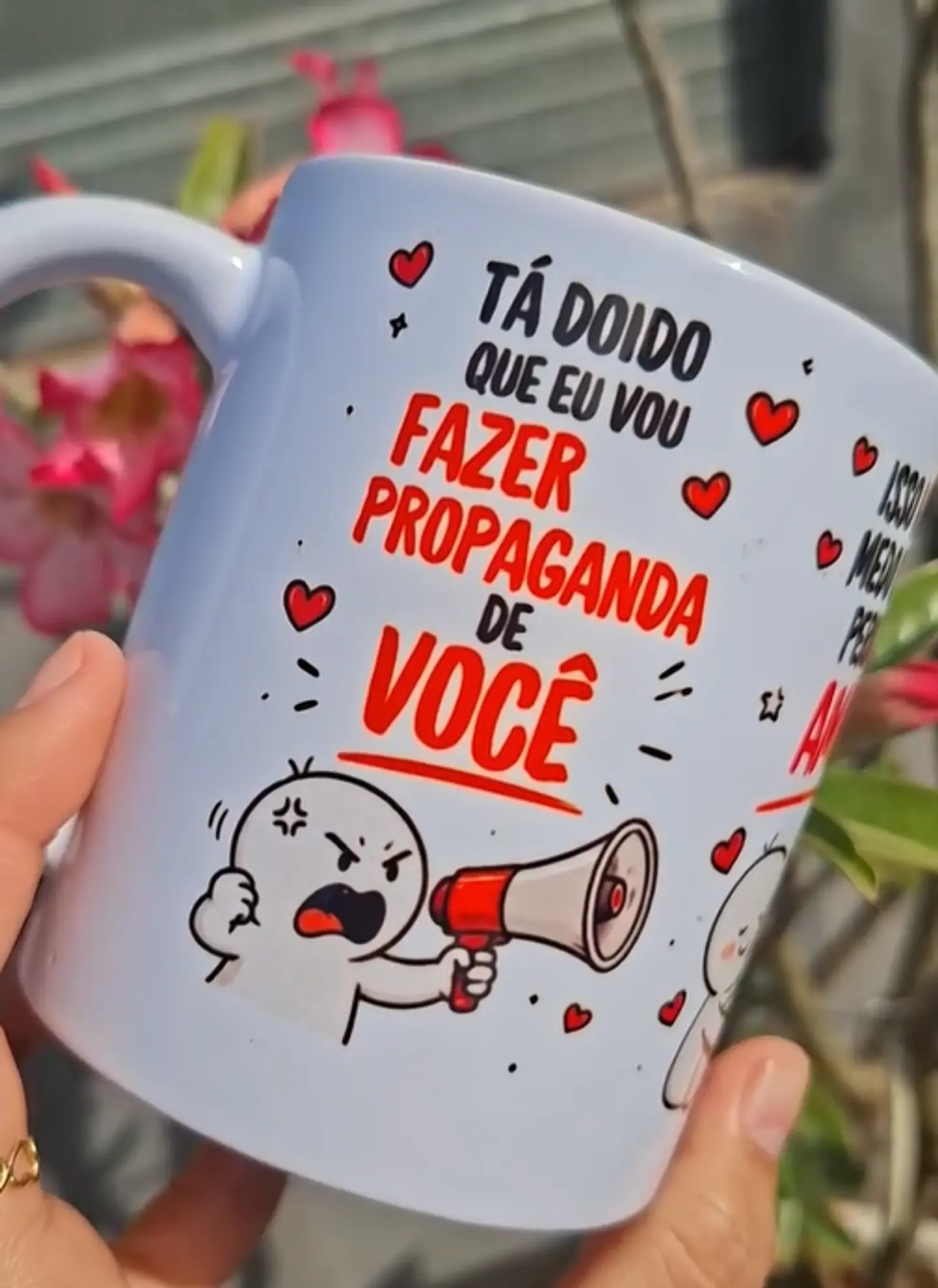 Arte Caneca Tá doido que eu vou fazer propaganda de você, isso não é medo de te perder, amor, é pavor, é pavor! - Jorge e Mateus Arquivo em Pdf 1