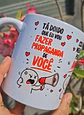 Arte Caneca Tá doido que eu vou fazer propaganda de você, isso não é medo de te perder, amor, é pavor, é pavor! - Jorge e Mateus Arquivo em Pdf - Thumbnail 1