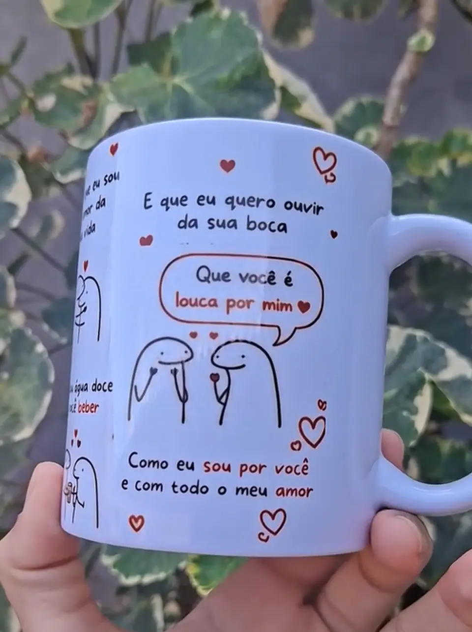 Arte Caneca Tá doido que eu vou fazer propaganda de você, isso não é medo de te perder, amor, é pavor, é pavor! - Jorge e Mateus Arquivo em Pdf - COPIE 4