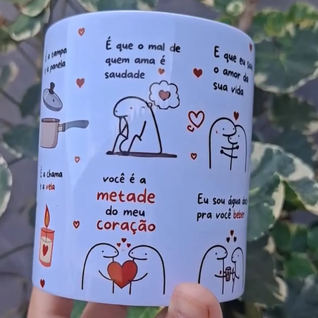Arte Caneca Tá doido que eu vou fazer propaganda de você, isso não é medo de te perder, amor, é pavor, é pavor! - Jorge e Mateus Arquivo em Pdf - COPIE 2