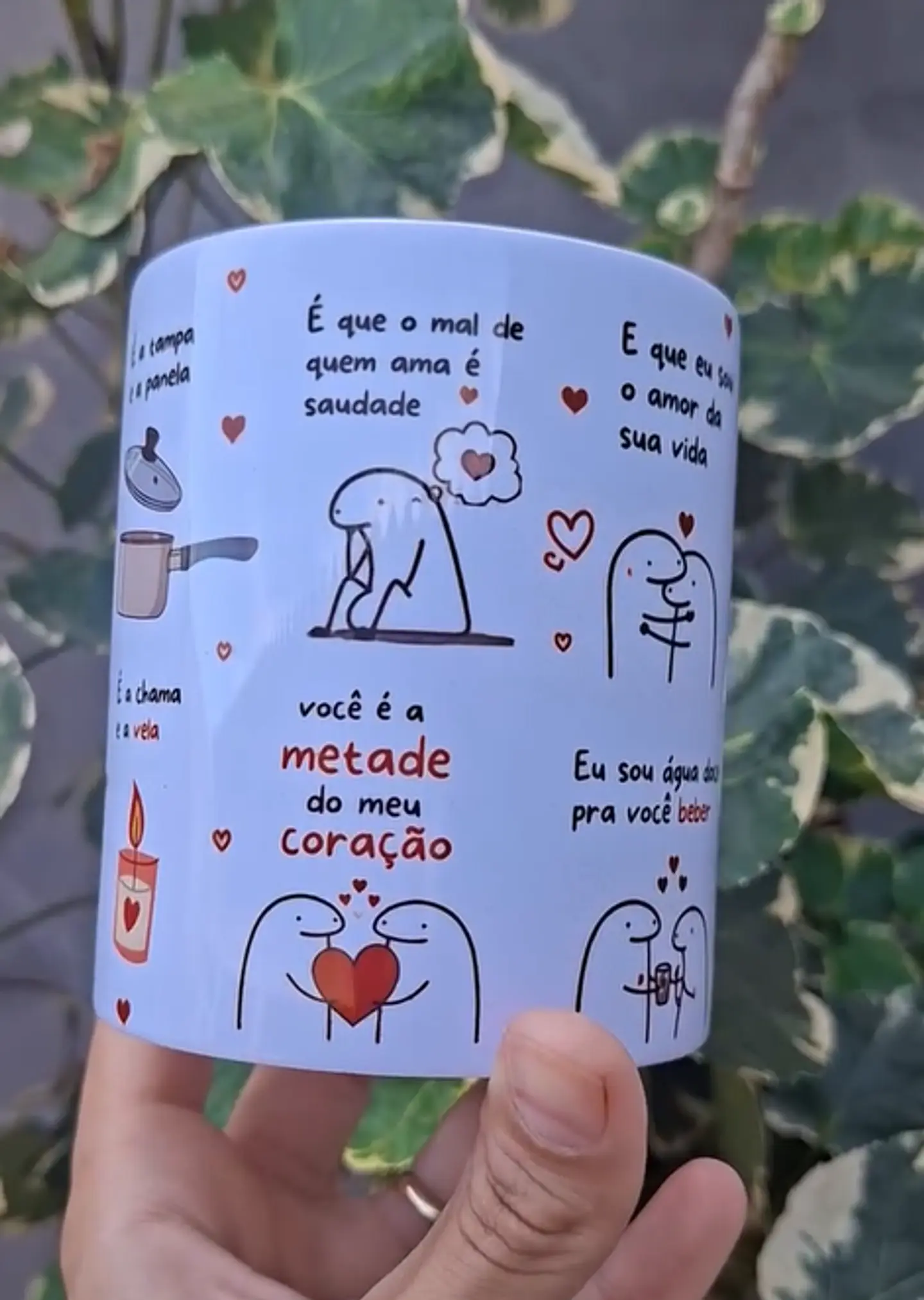 Arte Caneca Tá doido que eu vou fazer propaganda de você, isso não é medo de te perder, amor, é pavor, é pavor! - Jorge e Mateus Arquivo em Pdf - COPIE 2