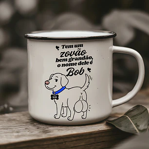 Arte Caneca Tem um zovão bem grandão, o nome dele é Bob Arquivo em Png