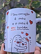 Arte Caneca Vai namorar comigo? Sim!, Se reclamar, cê vai casar também, Seu coração é meu e o meu é seu também, Vai por mim, igual nós dois não tem, Com comunhão de bens. Arquivo em Pdf  - Thumbnail 3
