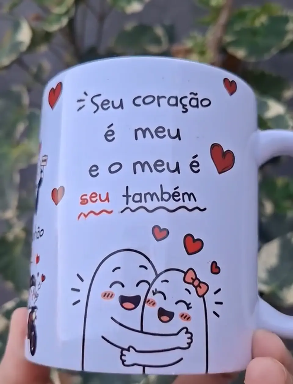 Arte Caneca Vai namorar comigo? Sim!, Se reclamar, cê vai casar também, Seu coração é meu e o meu é seu também, Vai por mim, igual nós dois não tem, Com comunhão de bens. Arquivo em Pdf  3
