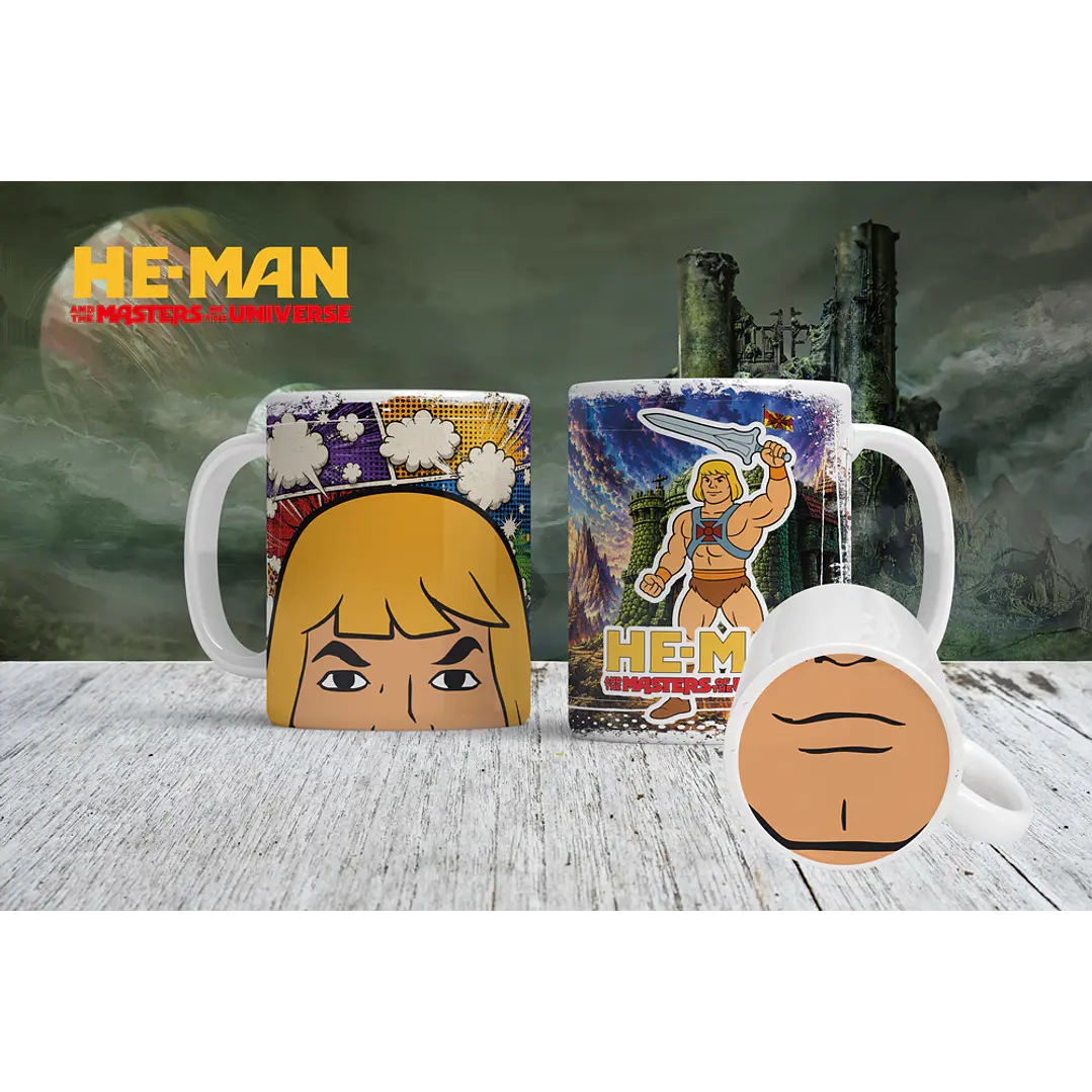 9 Artes para Caneca Heman Bocão Arquivo em Png 5