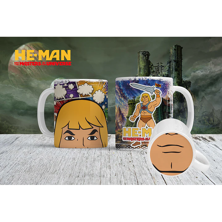 9 Artes para Caneca Heman Bocão Arquivo em Png 5