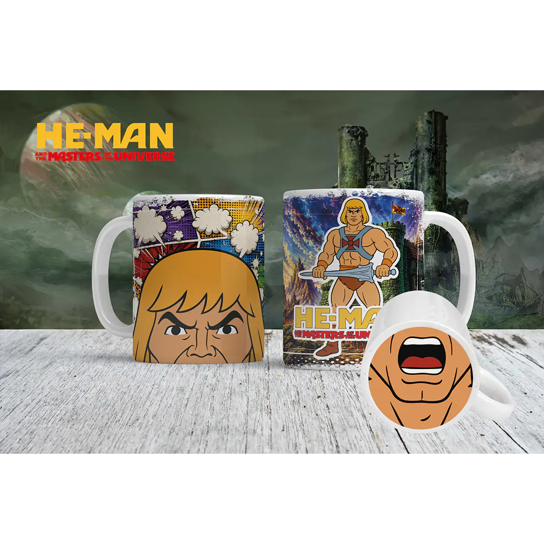 9 Artes para Caneca Heman Bocão Arquivo em Png 1