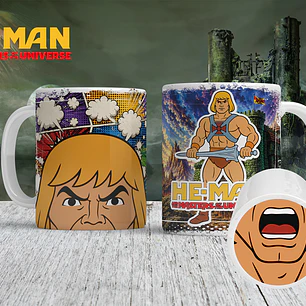 9 Artes para Caneca Heman Bocão Arquivo em Png