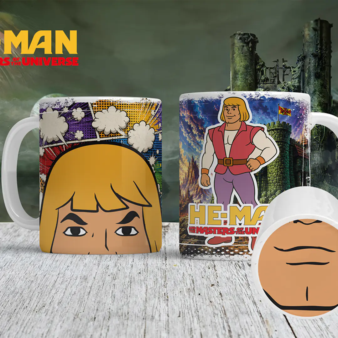 9 Artes para Caneca Heman Bocão Arquivo em Png 6