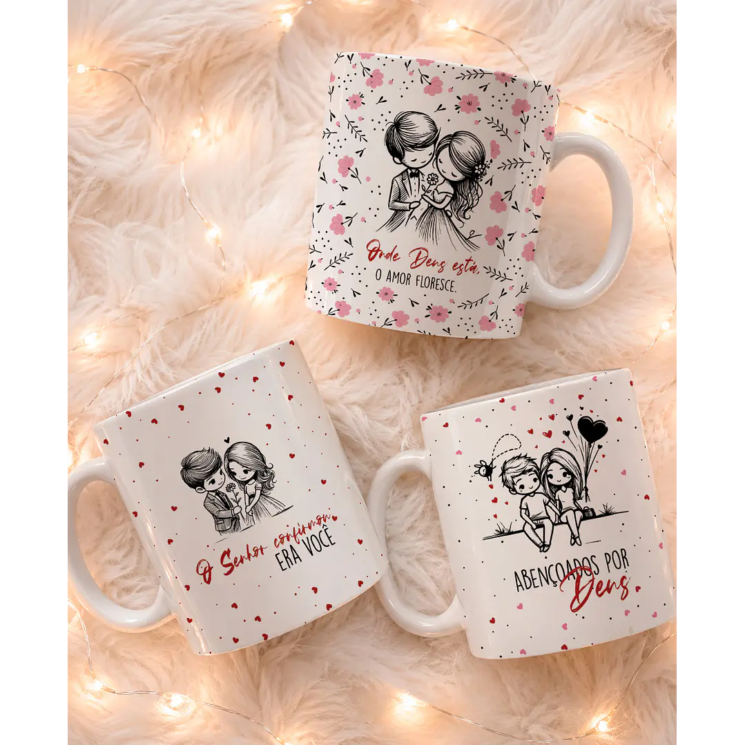 11 Artes para Caneca Dia dos Namorados Arquivo Editável  2
