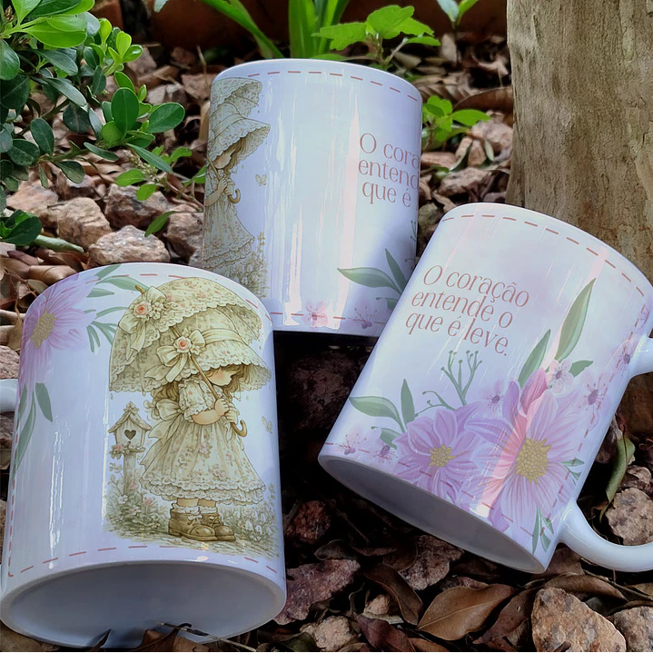 12 Artes para Caneca Papel De Cartas Vintage Arquivo em Jpg  1