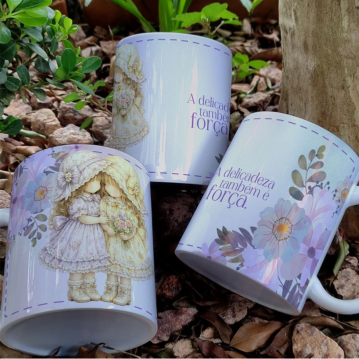 12 Artes para Caneca Papel De Cartas Vintage Arquivo em Jpg  7