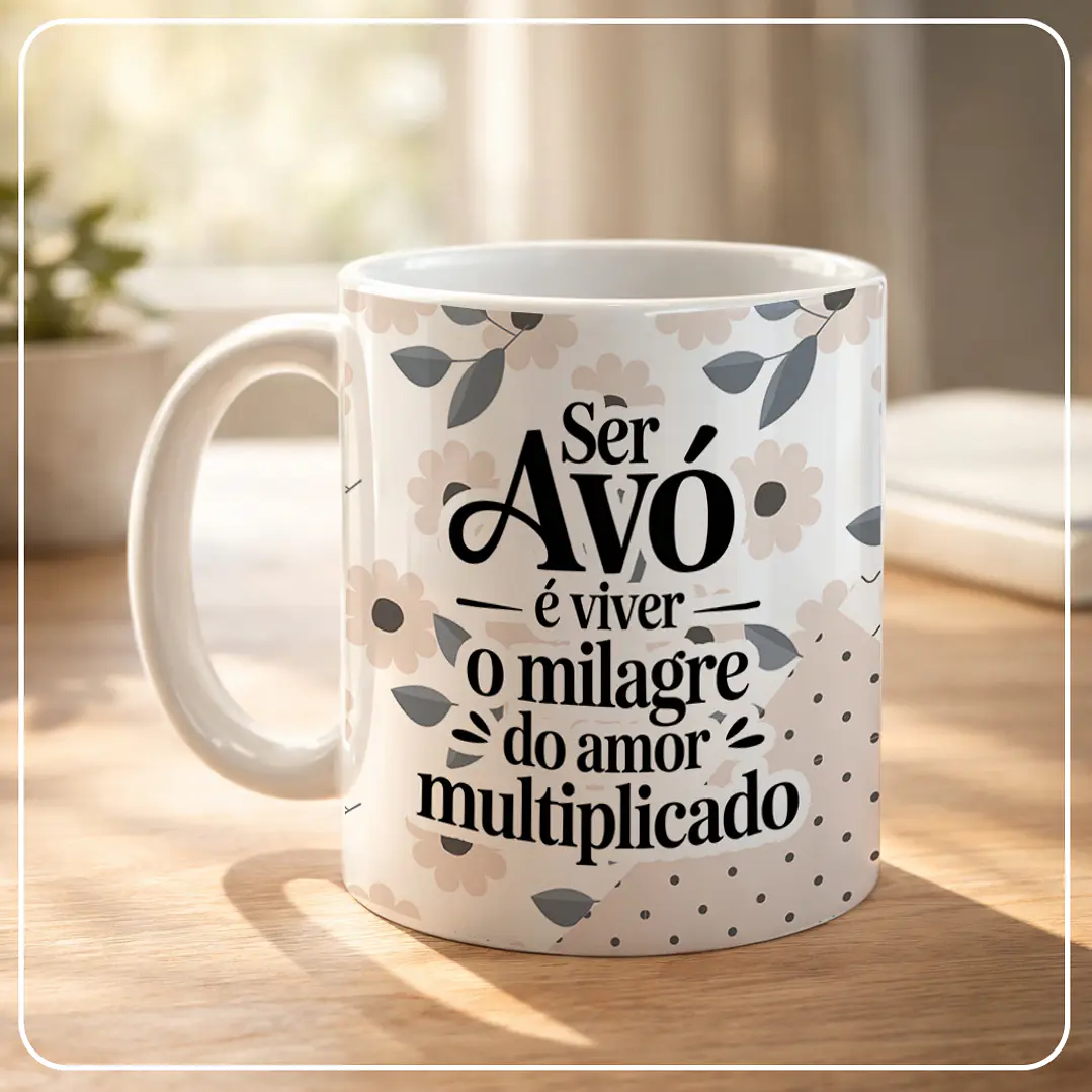 13 Artes para Caneca Dia dos Avós Arquivo em Png 4