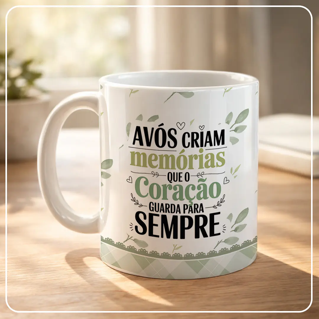 13 Artes para Caneca Dia dos Avós Arquivo em Png 6