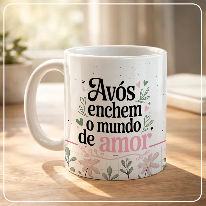 13 Artes para Caneca Dia dos Avós Arquivo em Png 7