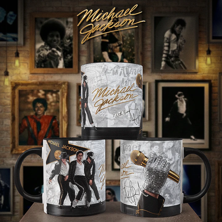 13 Artes para Caneca Michael Forever Arquivo em Jpg  2