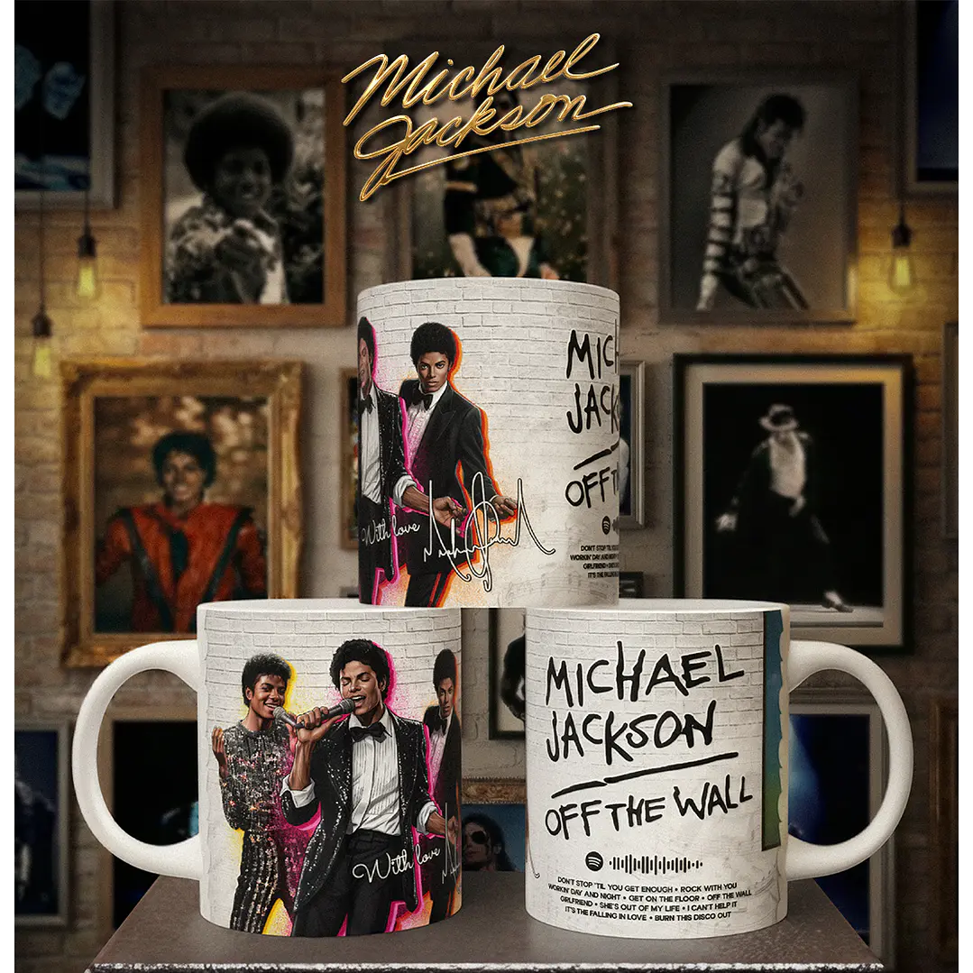 13 Artes para Caneca Michael Forever Arquivo em Jpg  5