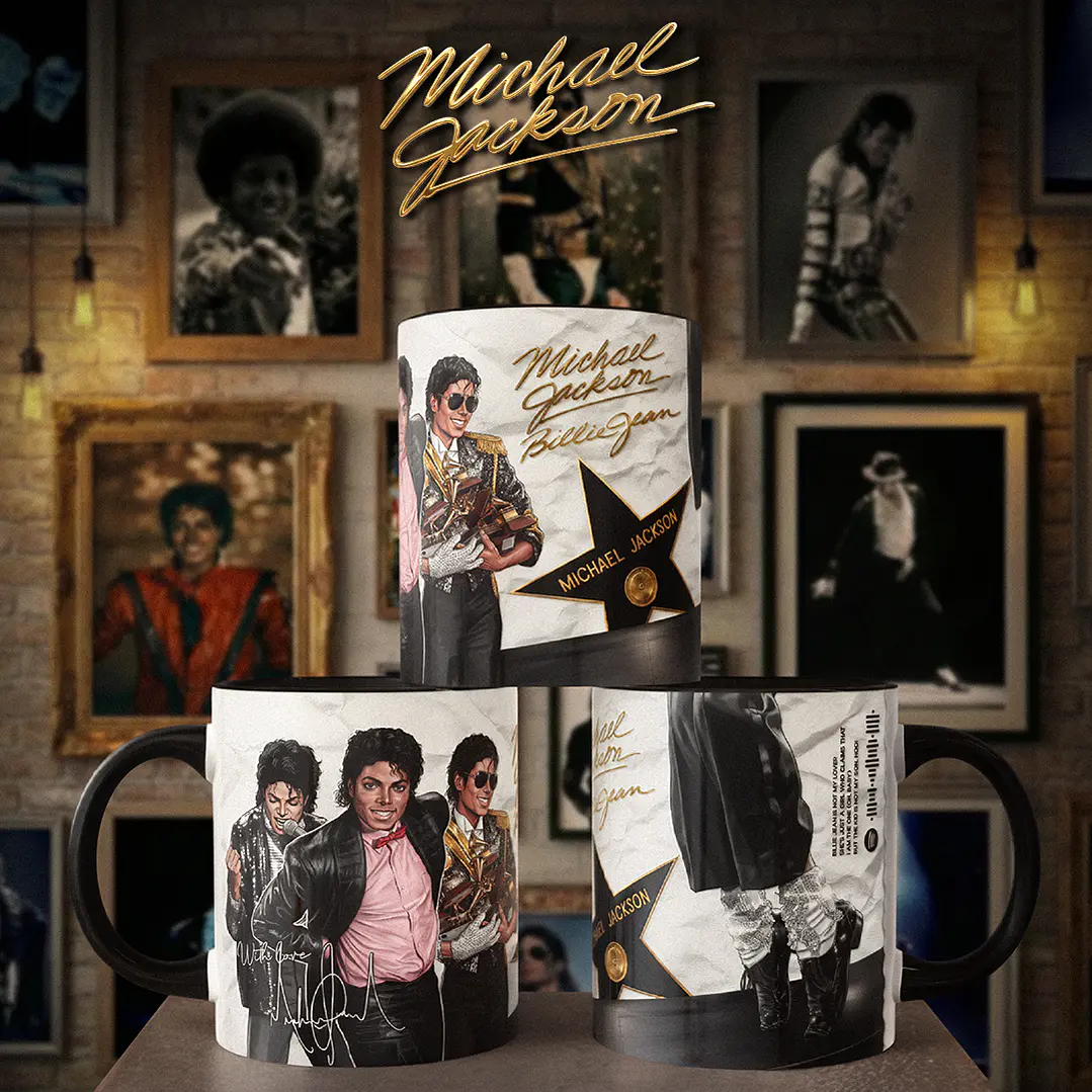 13 Artes para Caneca Michael Forever Arquivo em Jpg  7